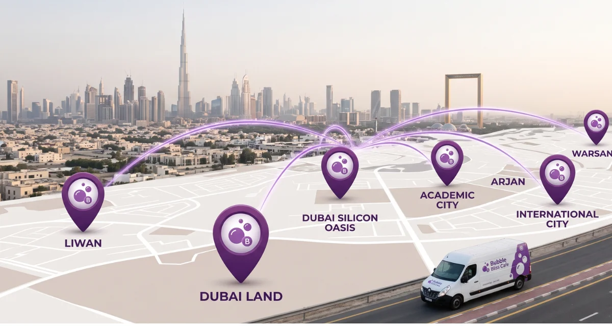 laundry pickup areas dubai